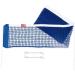 Sanung C-X2 Professional Table Tennis Net | Thick Adjustable Cotton Net with 2 Chains | Indoor Outdoor Ping Pong Mesh Net - Royal Blue - Buy Online on SooperMarket.com