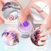Cooserry Dip Powder Nail Kit with Drill - 8 Colors Starter Kit for French Nails Art Manicure DIY Salon - Buy Online on SooperMarket.com