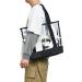 BORMELUN Clear Tote Bag for Women - Large Transparent Handbag in Black - Buy Online on SooperMarket.com