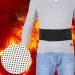 Waist Support Belt New Self Heating Tourmaline Magnetic Therapy Black Waist Protection Belt Lumbar Support