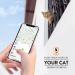 Reflective Airtag Cat Neck Band - Apple Airtag Compatible with Safety Buckle Bell & Holder for Kittens & Puppies - Stylish Red Design - Buy Online on SooperMarket.com