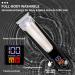 Body Hair Trimmer for Men | Waterproof Electric Groin Shaver with LED Light - Male Grooming Kit - Buy Online on SooperMarket.com