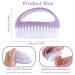 Cobee Hand Nail Brush 2-Pack | Durable Stiff Bristles Nail Cleaner for Men | Deep Cleaning Scrubber (Green & Purple) - International Shipping Available - Buy Online on SooperMarket.com