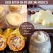 Raw Pure Unrefined Cocoa Butter 8oz - Ideal for DIY Body Butters, Soaps, Lotions & Lip Balm - Great for Stretch Marks & Acne Spots - Hard/Solid Texture - Natural Cacao Scent - Buy Online on SooperMarket.com