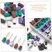 1 Set Nail Polish Set Nail Art Tools Sanding Bits for Nail Drill White Sanding Bands for Nail Drill Manicure Buffing Fine Grit Sanding Bands for Nail Drill Nail Sanding Bands Alloy Gogogmee - Buy Online on SooperMarket.com