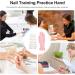 FOMIYES Nail Art Tools Set - Flexible Practice Hand Display for Manicure Training - Beginner DIY Manicure Tools - 8X22.5CM - Buy Online on SooperMarket.com
