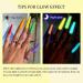 SAVILAND Glows in The Dark Gel Nail Polish Set - 12 Colors Neon Glow Nail Polish for DIY Nail Art - Valentines Day Gift - Buy Online on SooperMarket.com
