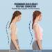 Back Brace and Posture Corrector for Women and Men Back Straightener Posture Corrector Scoliosis and Hunchback Correction Back Pain Spine Corrector Support Adjustable Posture Trainer Small Pink (Small:Waist 26-34'') - Buy Online on SooperMarket.com