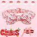 Shop Lionheart Glory Christmas Dog Collar - Adjustable Pink Soft Collars for Medium Dogs | Perfect Holiday Gift for Pet Girls | 1 Pack - Buy Online on SooperMarket.com