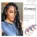 Gold Rhinestone Loc Jewelry Set for Black Women - 9PCS - Buy Online on SooperMarket.com