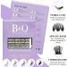 B&Q DIY Eyelash Extension Kit 280 PCS Cluster Lashes Kit C Curl 9-16mm - Lash Bond, Seal Remover & Applicators - Ultimate DIY Lash Extensions Kit - Buy Online on SooperMarket.com