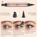 DekRion Winged Eyeliner Stamp - Waterproof Long-Lasting Liquid Eyeliner in Black | 1PC - Buy Online on SooperMarket.com