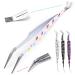 Helperfect Premium 2in1 stainless steel tick pliers for dogs and cats - gentle & effective tick remover - consisting of tick tweezers and tick hooks - perfect for all pet owners white