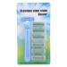 6-blade razor for men or women with double lubrication and precision trimmer handle and 6 cartridges manual razor portable body hair trimmer razor