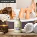 Relaxing Bathing Salt 600g - Sea Salt with Lavender & Sage Oil for Sleep Stress Relief and Aromatherapy - Best Body Care & Wellness Solution - Buy Online on SooperMarket.com