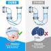 Buy Drain Sticks x48 Fast & Effective Drain Cleaning for Sinks Baths & Showers | Prevent Blockages & Odors - International Shipping - Buy Online on SooperMarket.com