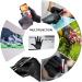 Black Vinyl Disposable Gloves Large 50 Pack - Latex Free, 3 Mil, Powder-Free Exam Gloves for Home Cleaning and Food Handling - 50pcs - Buy Online on SooperMarket.com