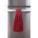 Kovot Set of 2 Cotton Hanging Tie Towels - Red | Hook & Loop Latch | Kitchen Towels - Buy Online on SooperMarket.com