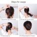 Sularpek Hair Nets 24PCS - Invisible Bun Nets 50cm - Elastic Edge Mesh Hair Nets for Women with 10PCS U Shaped Hair Pins - Light Brown - Buy Online on SooperMarket.com