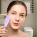 Silicone Face Roller - Portable Washable Facial Massager for Women | Gua Sha Skin Care Tool (Purple - Buy Online on SooperMarket.com