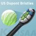 Keosaa Replacement Toothbrush Heads Compatible with Philips Sonicare Electric Toothbrush - Pack of 6 - Black - Buy Online on SooperMarket.com