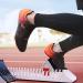 Professional Track and Field Spikes Shoes - Lightweight Racing Sneakers for Men, Women, and Kids in Black Orange - Perfect for Sprinting, Running, High Jump - Size 8.5 Women/7 Men - Buy Online on SooperMarket.com