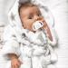 Kowlone Dummy Clips Boys Girls Silicone Soother Pacifier Chain Flexible Binky Holder Set with Texture for Teething Baby Unisex Newborn Dummies 1-Piece Design(Pastel Blue Glacier Grey) A: Pastel Blue Glacier Grey - Buy Online on SooperMarket.com