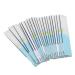 Ankroyu 200 pieces of dental paper papier tooth bite articulation paper strip dental oral teeth care dental requirement accessories dental requirements (blue)