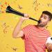 4 Pcs Vuvuzelas Soccer Horn Collapsible Stadium Horn Hockey Horn Toy Blow Horn Stadium Horn Noise Maker Loud Sound Handheld Horn Sports Horn Noisemaker for Sports Events Parties Accessories - Buy Online on SooperMarket.com