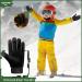 Buy Aotow Children's Winter Touchscreen Bicycle Gloves - Warm Anti-Slip Fleece for Ages 4-12 - Camouflage Design - Buy Online on SooperMarket.com