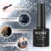 MIZHSE Diamond Gel Nail Polish Set - Reflective Glitter BD-005 Dark Blue - Soak Off LED Lamp Manicure Kit for Beginners at Home - Buy Online on SooperMarket.com