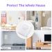 Outlet Covers Baby Proofing(32 Pack)with Hidden Pull Handle Child Safety Socket Cover Electric Power Plug Covers Protector Caps - Buy Online on SooperMarket.com