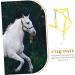 BCOATH Portable Fully Equipment Halter Reflective Racing Bridle Horse Adjustable Head Riding Tool - Buy Online on SooperMarket.com