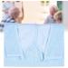 Adult Bib Elderly Waterproof Bib Adult Mealtime Saliva Towel Dining Apron Clothes Protector for Bedridden Inconvenient People(Light Blue M) - Buy Online on SooperMarket.com