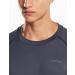 TSLA Swimwear Short Sleeve Top | UV Protection UPF 50+ Quick-Dry Rash Guard for Men | 1 Pack Charcoal & Black M - Buy Online on SooperMarket.com