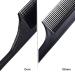 10-Piece Carbon Rat Tail Comb Set for Anti-Static Teasing and Volume Styling - Buy Online on SooperMarket.com