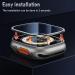 BAZO Apple Watch Ultra Screen Protector - 49mm Titanium Frame with 9H Tempered Glass - Buy Online on SooperMarket.com