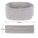 MapofBeauty 3 Pack Stretchy Cotton Yoga Headbands for Sports and Gym (Solid Color) - Buy Online on SooperMarket.com