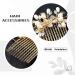 Runmi Bride Wedding Hair Combs Gold Headpieces Pearl Bridal Hair Accessories Leaf Hair Piece for Women and Girls (Gold) - Buy Online on SooperMarket.com