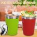 Magonanly 12oz Kids Cups 5 Pack - BPA Free Toddler Sippy Cups with Lids and Sleeves - Stackable & Unbreakable Children Smoothie Drinking Cups - Ideal for Kids and Adults - Buy Online on SooperMarket.com