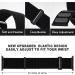 Nylon Sport Band for Apple Watch 38mm/40mm/41mm - Adjustable Breathable Strap for iWatch Series 8/7/6/5/4/3/2 SE - Dark Black - Buy Online on SooperMarket.com