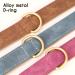 Beirui Soft Padded Leather Dog Collar - Comfortable & Durable for All Dog Sizes - Pink 28-38cm Quality Alloy Fittings - Buy Online on SooperMarket.com