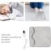 Weikeya Extra Large Electrically Heated Foot Warmer - Pain Relief Heating Pillow with 6 Temperature Settings | Automatic Closure & Effective Insulation | Perfect for Under Desk - EU Connector 220-240V - Buy Online on SooperMarket.com