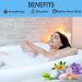 Oziva Nighttime Shower Steamers - Aromatherapy Shower Bombs for Stress Relief - Christmas Self Care Gifts - Stocking Stuffers for Women and Men - Buy Online on SooperMarket.com