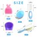 5 Pack Newborn Brush and Comb Set | Soft Fine Hair Brushes & Baby Toddler Body Soap | International Shipping - Buy Online on SooperMarket.com