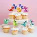24-Piece Dragon Theme Cupcake Toppers | Mythical Cake Decorations for Weddings & Birthday Parties | Realistic Torte Picks & Event Party Accessories - Buy Online on SooperMarket.com