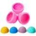 Silicone 3D Ice Cream Ball Shape Molds Cookie Pastry Mold Soap Candle Clay Mold Aromatherapy Plaster Mold, for Wedding Cake Chocolate Dessert Pudding Mousse Decor DIY Kitchen Baking (3 Pieces)