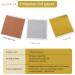 DECONICER 300pcs Imitation Gold Leaf Sheets for Resin - 3 Multi-Color Gold Foil Sheets (Gold Silver Rose Gold) - Ideal for Art Crafts, Resin Painting, Furniture Decoration - 3.15x3.35 inches - Buy Online on SooperMarket.com