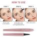 Microblading Eyebrow Pencil Kaluofan Microblading Eyebrow Pen Eyebrow Pencil Microblading Long-lasting Waterproof Creat Natural and Unique Makeup Look(Gray) Grey - Buy Online on SooperMarket.com