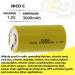 Exell C Size 1.2V 3000mAh NiCD Rechargeable Battery - Ideal for Data Testing Devices Electric Tools & Toys | International Shipping Available - Buy Online on SooperMarket.com